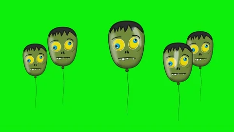 Isolated Five on Green Screen Background Stock Footage 342789335
