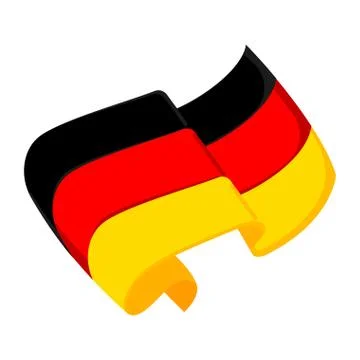 Isolated flag of Germany Ilustração Stock