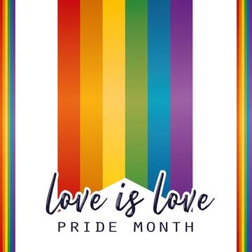 Isolated flag lgbt pride vector illustration Stockillustratie