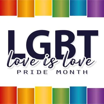 Isolated flag lgbt pride vector illustration Stockillustratie