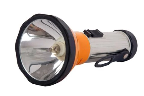 Isolated flashlight Stock Photos