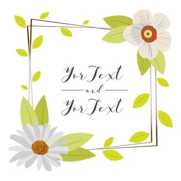 Isolated floral flame Illustrazione stock