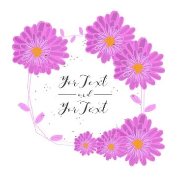 Isolated floral flame 스톡 일러스트