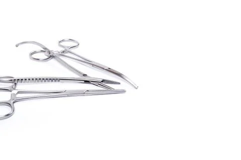 Isolated forceps Stock Photos