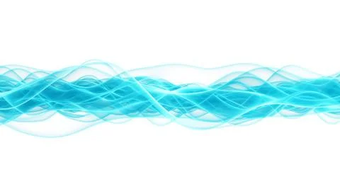 Isolated form of smoke background. 3d illustration, 3d rendering. Иллюстрация