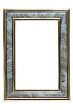 Isolated frame on white background Foto stock