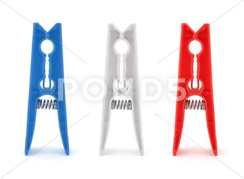Isolated france peg Stock Photos