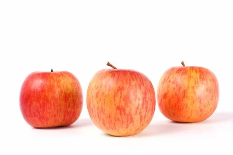 Isolated fresh apple Fotos Stock
