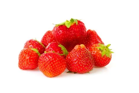 Isolated fruit strawberries Foto stock