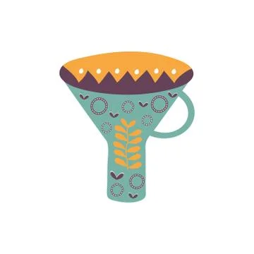 Isolated funnel flat style icon vector design Stockillustratie