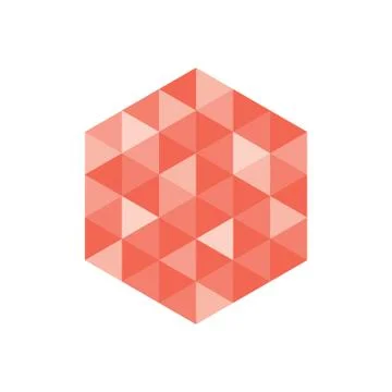 Isolated geometric pattern Stock Illustration