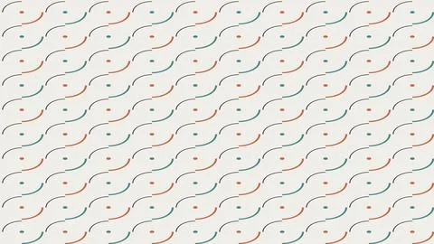 Isolated geometric pattern with repeating wave shapes on transparent backgr.. Stock Illustration