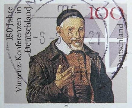 Isolated German Stamp Stock Photos