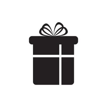 Isolated gift box icon 스톡 일러스트