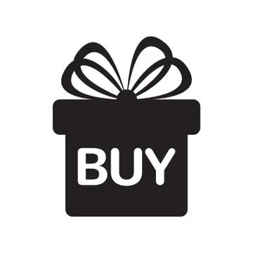 Isolated gift box icon 스톡 일러스트
