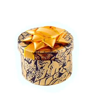 Isolated gift box Stock Photos