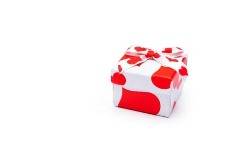 Isolated gift on a white background 스톡 사진