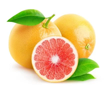 Isolated grapefruits Foto stock