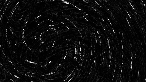 Isolated Gray Vortex Effect with Ink-Styled White Noise Видео 153778684