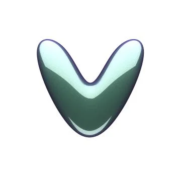 Isolated green plastic figure Illustrazione stock
