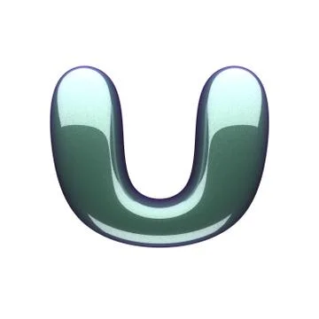 Isolated green plastic figure Illustrazione stock