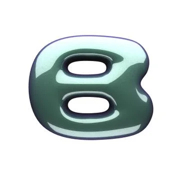 Isolated green plastic figure 스톡 일러스트