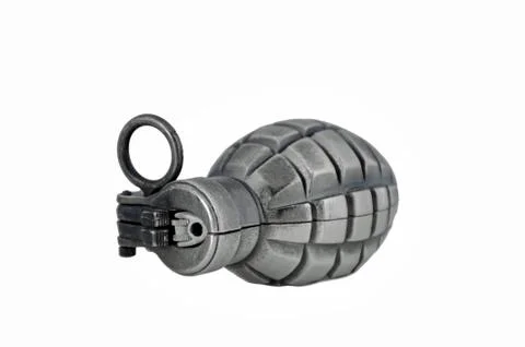 Isolated grenade - lighter Stock Photos