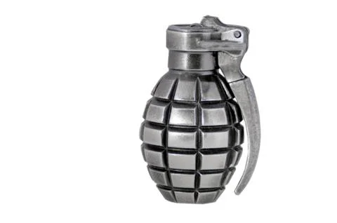 Isolated grenade lighter Stock Photos