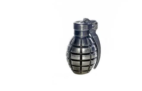 Isolated grenade-lighter Stock Photos