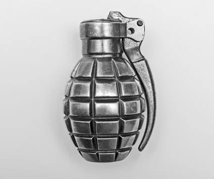 Isolated grenade Stock Photos