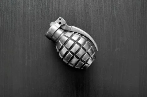 Isolated grenade Stock Photos