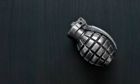 Isolated grenade Stock Photos