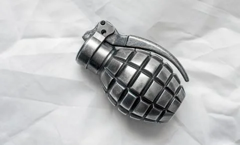 Isolated grenade Stock Photos