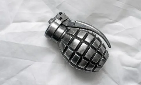 Isolated grenade Stock Photos