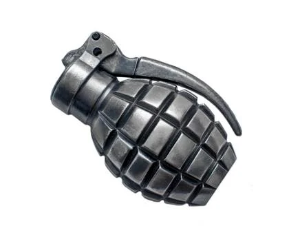 Isolated grenade Stock-Fotos