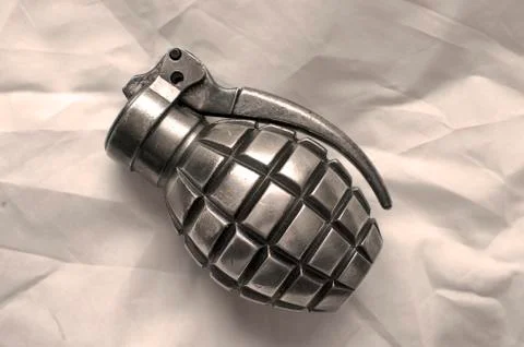 Isolated grenade Stock Photos