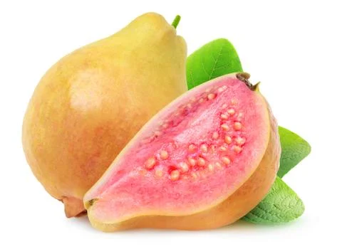 Isolated guava fruit Foto stock