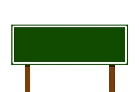 Isolated guidepost Stock Photos