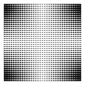 Isolated Halftone Background Design Element Premium Vector Stock Illustration