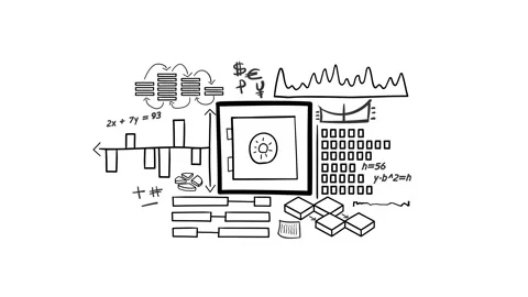 Isolated Hand Drawn Safe Icon Infographics. Video stock 117617711