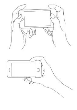 Isolated hand Stock Illustration