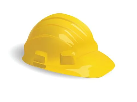 Isolated hard hat Stock Illustration