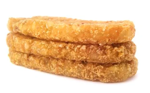 Isolated hash brown Stock Photos