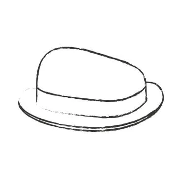 Isolated hat design Illustrazione stock