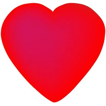 Isolated heart design vector Illustrazione stock