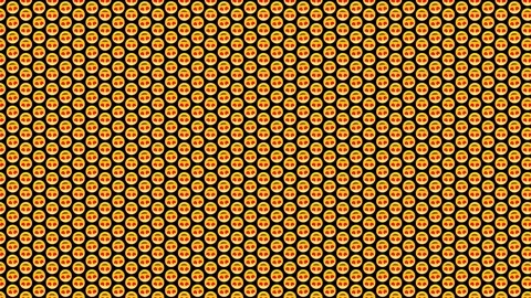 Isolated heart eye smiley background. A lot of emoji are rotating. Video stock 112273914