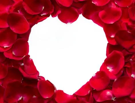 Isolated heart shape Stock Photos