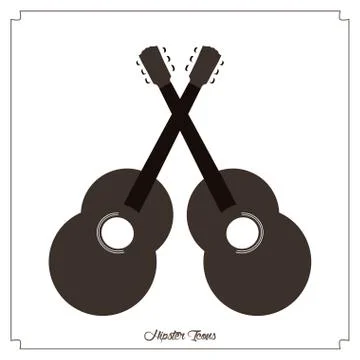 Isolated hipster icon Stock Illustration