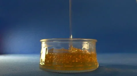 Isolated honey bowl Stock Footage 67845095