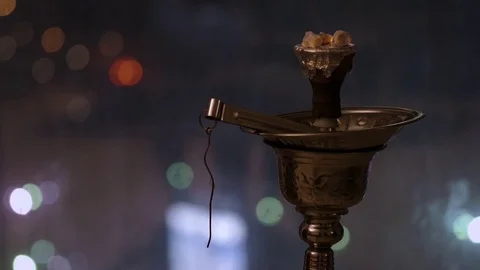 Isolated Hookah Stock Footage 73672737